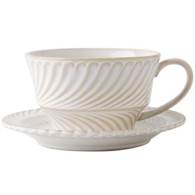 Lace Retro Good-looking Coffee Cup Ceramic Household