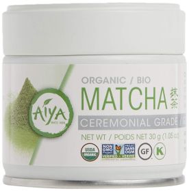 Aiya Matcha Ceremonial Tea (Pack of 1) 1.06oz  Jar