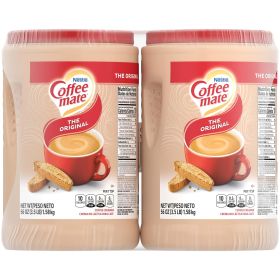 Nestle Coffee-mate Original Powdered Coffee Creamer (Pack of 2) 56 oz.