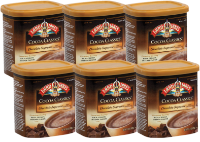 Land O Lakes Cocoa Classics Supreme Hot (Case of 6) 14.8oz Can