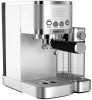 Geek Chef Espresso, Latte & Cappuccino Machine w/Automatic Milk Frothier, for Home w/ESE POD Filter Stainless Steel (Pack of 1) 20Bar Espresso Maker