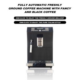 Dafino Espresso Machine w/Milk Frothier - Black -Fully Automatic for Perfect Coffee (Pack of 1) 15 Bar