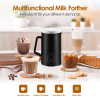 Electric Milk Frothier Steamer 4-in-1 Multifunctional Maker Automatic Quiet Milk Warmer Latte/Cappuccinos/Hot Chocolate (Pack of 1) 19.95-oz Unit