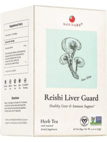 Health King Herbal Reishi & Astragali Seed Guard Caffeine-Free Tea (Pack of 1) 20 Tea Bags