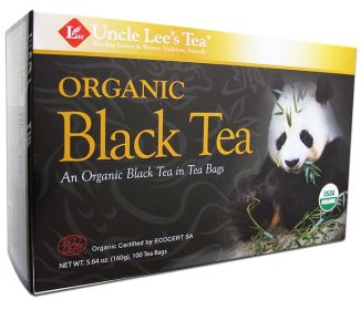 Uncle Lees Tea Organic Legends of China Black Tea (Pack of 1)100 Bags