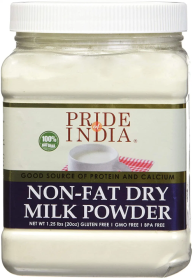 Pride Of India Non-Fat Dry Milk Powder (Pack of 1) 20oz Bottles