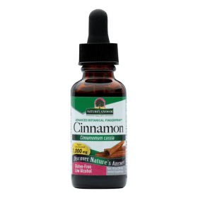 Nature's Answer Fluid Extract Cinnamon Bark Supports Healthy Blood Glucose Levels (Pack of 1) 1.0oz Bottle