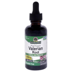 Nature's Answer Valerian Root 1000mg Extract Promotes Restful Sleep Calms & Relaxes Alcohol-Free Kosher Certified (Pack of 1) 2-oz Bottle