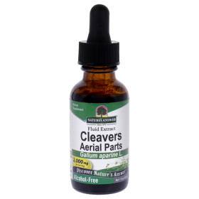 Nature's Answer Alcohol-Free Cleavers Herb, Supports Overall Wellbeing Dietary Supplement (Pack of 1)1oz Bottle