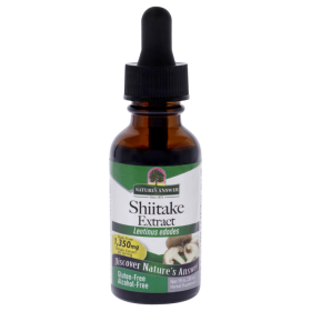 Nature's Answer Shiitake Mushroom Extract Alcohol Free Supports Health and Wellness (Pack of 1) 1-oz Bottles