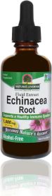 Nature's Answer Herbal Echinacea Extract Supports a Healthy Immune System Vegan Alcohol-Free, Non-GMO & Kosher Certified (Pack of 1) 2-oz Bottles