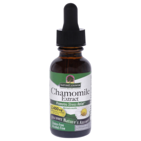 Natures Answer Organic Herbal Chamomile Extract AF Dietary Supplement 2400mg for Unisex (Pack of 1) 1oz Bottle