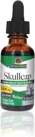 Nature's Answer Alcohol-Free Skullcap Herb Extract Supplement Liquid Natural Calming Supplement Nervous System Support (Pack of 1) 1-oz Bottle