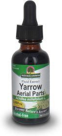 Nature's Answer Yarrow Flowers Alcohol Free Extract Supports Overall Well-Being 100% No Preservatives or Artificial Flavors (Pack of 1) 1-oz Bottle