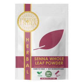 Pride Of India Herbal 100% Natural Senna Herb Whole Leaf Powder (Pack of 1) 227 gm