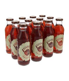 Shaka Tea Hawai'i Island Vibes Herbal Pineapple Mint Plant Based Loose Leaves Hibiscus Natural Monk Fruit Caffeine-Free Tea (Case of 12)14oz Bottles