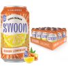 Swoon Herbal Lemonade w/Ginger & Monk Fruit Zero Sugar Caffeinated Tea (Case of 12) 12oz Cans