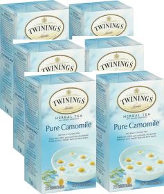 Twining's Herbal Jacksons Of Piccadilly Pure Chamomile w/ Botanicals Caffeine-Free Tea (Case Of 6)120 Tea Bags