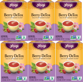 Yogi Tea Berry Detox Tea (Case Of 6) 16 Bags