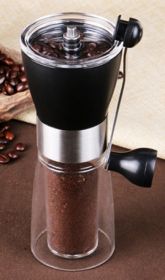 Burrs Manual Handheld Mill Grinder for Coffee w/Ceramic, Tea, Herbs & Spices (Pack of 1) 18 Clicks