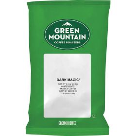 Green Mountain  Dark Magic Intense Arabica Dark-Roasted Beans Espresso Roasters GMT4670 Coffee (Pack of 1) 50 Carton