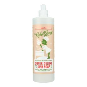 Rebel Green Dish Soap Chai Tea (Case of 4)16oz Bottle