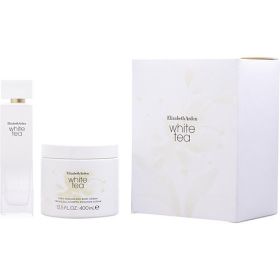 Elizabeth Arden White Tea EDT Spray 3.3oz & Body Cream (Pack of 1) 13.5oz