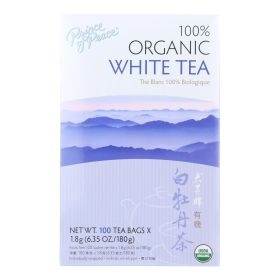 Prince Of Peace Organic Herbal Premium Peony Caffeinated White Tea (Pack of 1)100 Tea Bags