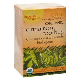 Uncle Lee's Imperial Organic Cinnamon Rooibos Chai Caffeine-Free Tea (Pack of 1)18 Tea Bags