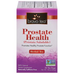 Bravo Tea Herbal Prostate Health Jasmine Caffeine-Free Tea (Pack of 1) 20 Bags