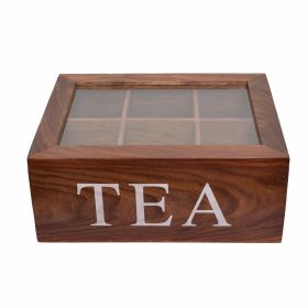 WILLART Luxury Wooden Chest Premier Collection Wooden Rectangular Tea Storage (Brown/Sheesham/Wood) Chest Box  (Pack of 1) 6 Adjustable Compartment