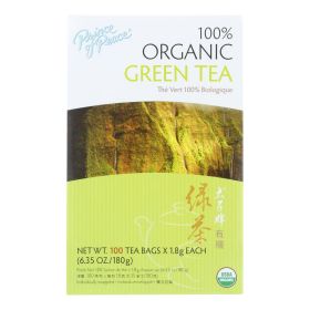 Prince Of Peace Organic Herbal Green w/Jasmine Blossoms Caffeinated Green Tea (Pack of 1)100 Tea Bags