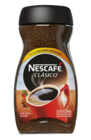 Nescafé Clasico Dark Roast Instant Caffeinated Coffee (Pack of 1)10.5oz.