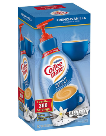 Nestle French Vanilla Liquid Concentrate Pump Bottle French Vanilla Coffee Mate Creamer  (Pack of 1) 1.5 Liter