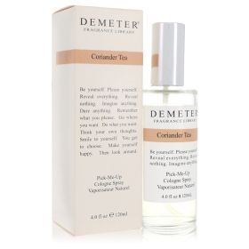 Demeter Fragrance Library Coriander w/Spice Pleasing Lemony Flavor Coriander Seed Spicy Wood & Juicy Orange Cologne Spray Tea (Pack of 1) 4.0oz Bottle