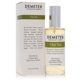 Demeter Fragrance Library Chai Tea w/Cardamom, Cinnamon, Ginger, Star Anise, Peppercorn & Cloves w/Black Tea Cologne (Pack of 1) 4oz Spray