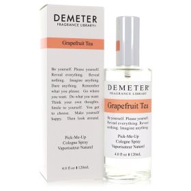 Demeter Fragrance Library Cologne Spray for Women Grapefruit w/Scent of Vanilla Pick-Me-Up Tea (Pack of 1) 4.0oz Spray