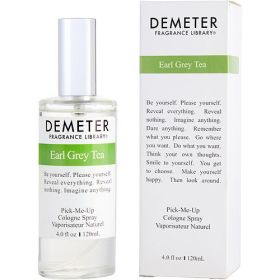 Demeter Fragrance Library Earl Grey Tea Women w/Citrus Pick-Me-Up! Cologne (Pack of 4) 4.0oz Spray