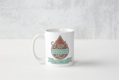 Lizzie's Ceramic Tea (Pack of 1) 11oz Mug