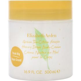 Elizabeth Arden Green Tea Citron Freesia Honey Drop Body Cream (Pack of 1)16.9oz Jar