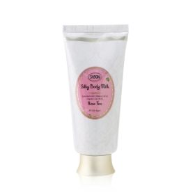 Sabon Body Lotion Rose Tea 924022 Luxurious Soft Skin Silky Body Milk Bergamot White Rose Jasmine (Pack of 1) 200ml/7oz Jar