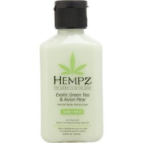 HEMPZ by Hempz HERBAL MOISTURIZER BODY LOTION- EXOTIC GREEN TEA & ASIAN PEAR 2.25 OZ (Brand: HEMPZ)