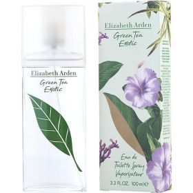 Elizabeth Arden GREEN TEA w/Blend of: Bergamot, Ceylon Black Tea, Kaffir Limes, EXOTIC EDT SPRAY (Pack of 1) 3.3oz Jar (SKU: 177628)