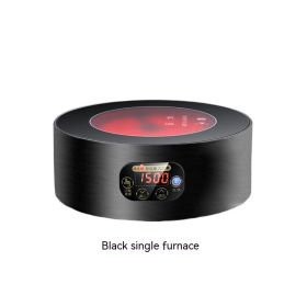 Mini Electric Stove Model GW-T5 1500 Watt Ceramic Glass Mini Tea Stove (Pack of 1) (Option: Black Single Furnace-220V US)